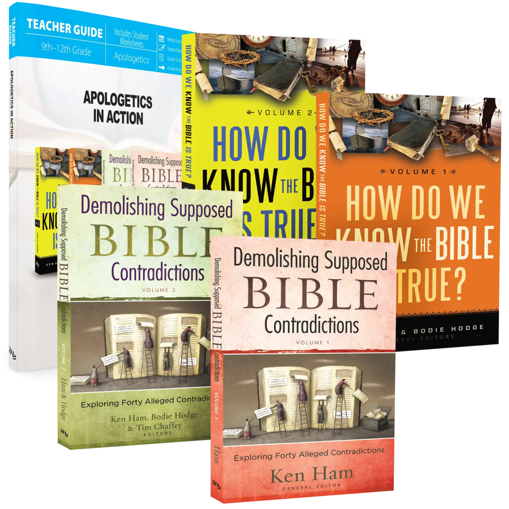 MasterBooks: Apologetics in Action Curriculum Pack